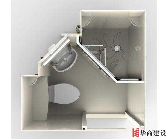 小戶型衛(wèi)生間設計效果圖