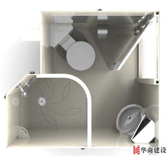小戶型衛(wèi)生間設計效果圖