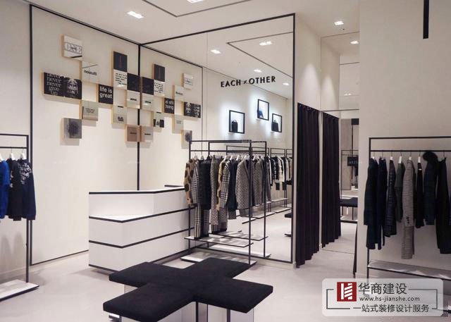 廣州服裝店裝修設(shè)計要有“顏色”，第一眼很重要